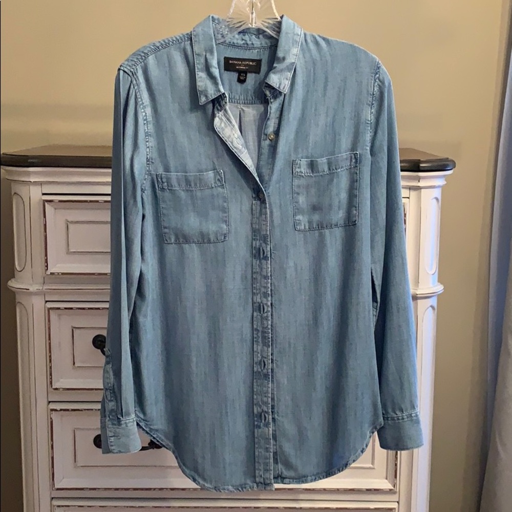 Denim Button Down
